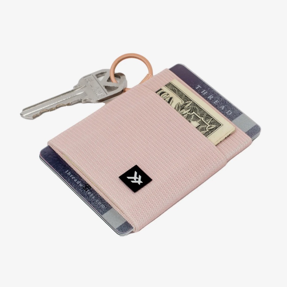 Thread Wallet With Matching Lanyard. Elastic Wall… - image 3